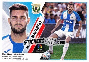 Cromo Marc Navarro (4BIS) - Liga Spagnola 2019-2020 n. 361 - Colecciones ESTE