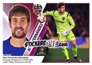 Sticker Aitor Fernández (1) - Liga Spagnola 2019-2020 - Colecciones ESTE