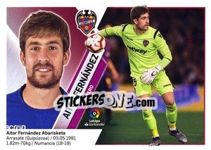 Sticker Aitor Fernández (1) - Liga Spagnola 2019-2020 n. 371 - Colecciones ESTE