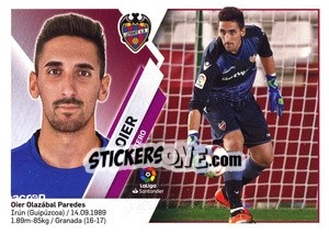 Sticker Oier (2) - Liga Spagnola 2019-2020 n. 372 - Colecciones ESTE
