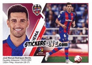Sticker Chema (4B) - Liga Spagnola 2019-2020 n. 375 - Colecciones ESTE
