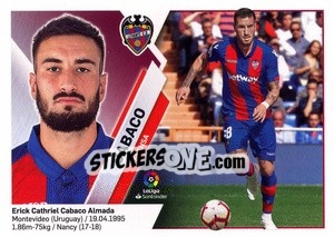 Sticker Cabaco (5) - Liga Spagnola 2019-2020 n. 376 - Colecciones ESTE