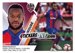Cromo Doukouré (8B) - Liga Spagnola 2019-2020 n. 381 - Colecciones ESTE