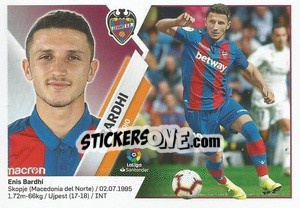 Sticker Bardhi (10) - Liga Spagnola 2019-2020 n. 383 - Colecciones ESTE