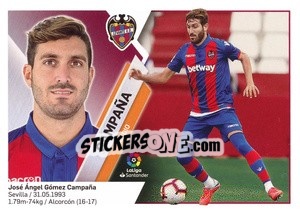 Sticker Campaña (11) - Liga Spagnola 2019-2020 n. 384 - Colecciones ESTE