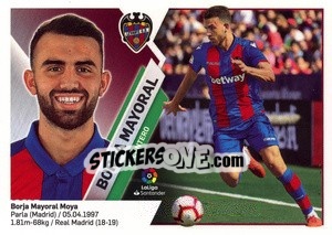 Sticker Borja Mayoral (14A) - Liga Spagnola 2019-2020 - Colecciones ESTE