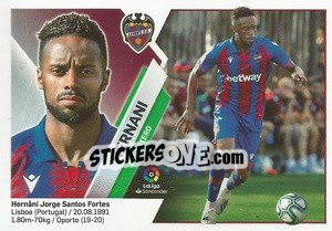 Cromo Hernani (15) - Liga Spagnola 2019-2020 n. 389 - Colecciones ESTE