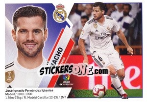 Figurina Nacho (4A) - Liga Spagnola 2019-2020 n. 404 - Colecciones ESTE