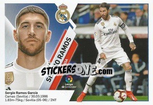 Sticker Sergio Ramos (6) - Liga Spagnola 2019-2020 - Colecciones ESTE