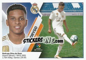 Cromo Rodrygo (11B) - Liga Spagnola 2019-2020 - Colecciones ESTE