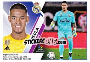 Sticker Areola (2BIS) - Liga Spagnola 2019-2020 n. 421 - Colecciones ESTE