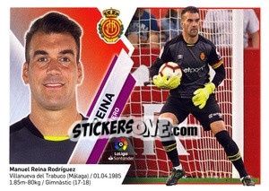 Sticker Reina (1) - Liga Spagnola 2019-2020 n. 431 - Colecciones ESTE