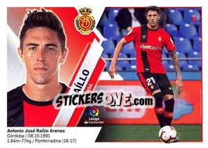 Sticker Raíllo (4) - Liga Spagnola 2019-2020 n. 434 - Colecciones ESTE