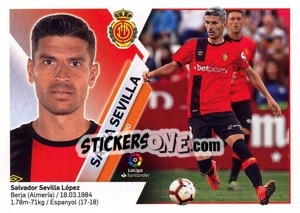 Sticker Salva Sevilla (9) - Liga Spagnola 2019-2020 n. 440 - Colecciones ESTE