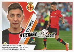 Sticker Leo Suárez (12A) - Liga Spagnola 2019-2020 n. 443 - Colecciones ESTE