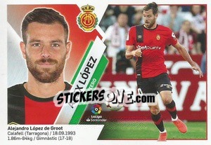 Sticker Álex López (14A) - Liga Spagnola 2019-2020 n. 446 - Colecciones ESTE