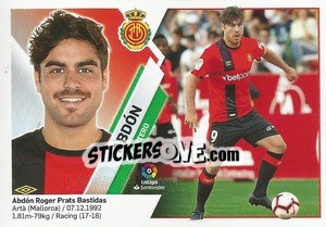 Sticker Abdón (16) - Liga Spagnola 2019-2020 n. 449 - Colecciones ESTE