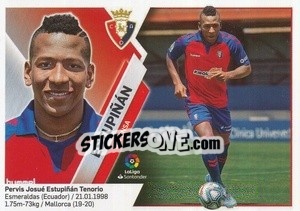 Sticker Estupiñán (6) - Liga Spagnola 2019-2020 n. 466 - Colecciones ESTE