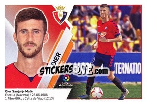 Sticker Oier (8) - Liga Spagnola 2019-2020 - Colecciones ESTE