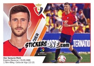 Sticker Oier (8) - Liga Spagnola 2019-2020 n. 469 - Colecciones ESTE