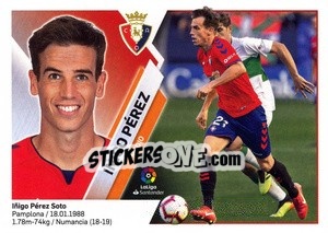 Sticker Íñigo Pérez (10) - Liga Spagnola 2019-2020 - Colecciones ESTE