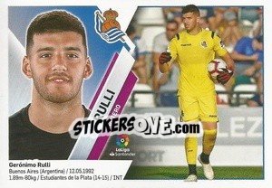 Cromo Rulli (1) - Liga Spagnola 2019-2020 n. 491 - Colecciones ESTE