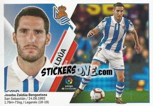 Sticker Zaldúa (3) - Liga Spagnola 2019-2020 - Colecciones ESTE