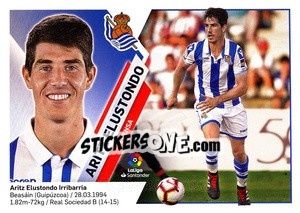 Cromo Aritz Elustondo (4) - Liga Spagnola 2019-2020 n. 494 - Colecciones ESTE