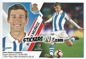 Sticker Aihen Muñoz (7) - Liga Spagnola 2019-2020 n. 498 - Colecciones ESTE