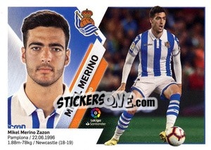 Sticker Mikel Merino (10) - Liga Spagnola 2019-2020 n. 501 - Colecciones ESTE