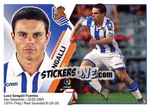 Sticker Sangalli (11B) - Liga Spagnola 2019-2020 n. 503 - Colecciones ESTE