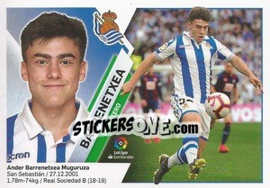Sticker Barrenetxea (13B) - Liga Spagnola 2019-2020 - Colecciones ESTE