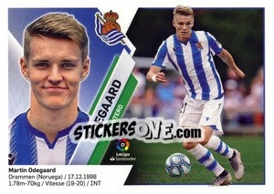 Sticker Odegaard (14) - Liga Spagnola 2019-2020 n. 507 - Colecciones ESTE
