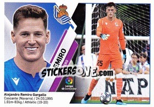 Sticker Remiro (1BIS) - Liga Spagnola 2019-2020 n. 511 - Colecciones ESTE