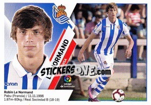 Cromo Le Normand (6BIS) - Liga Spagnola 2019-2020 n. 512 - Colecciones ESTE