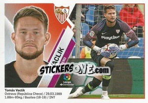 Sticker Vaclik (1) - Liga Spagnola 2019-2020 n. 521 - Colecciones ESTE
