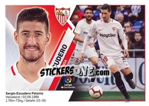 Sticker Escudero (8) - Liga Spagnola 2019-2020 n. 529 - Colecciones ESTE