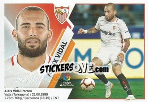 Sticker Aleix Vidal (9B) - Liga Spagnola 2019-2020 - Colecciones ESTE