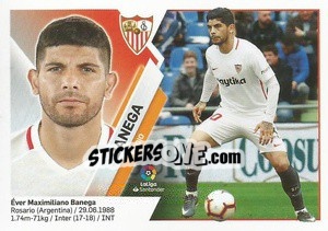 Sticker Banega (10) - Liga Spagnola 2019-2020 - Colecciones ESTE