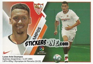 Cromo Ocampos (13A) - Liga Spagnola 2019-2020 n. 535 - Colecciones ESTE