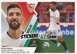 Sticker Dabbur (14) - Liga Spagnola 2019-2020 n. 537 - Colecciones ESTE