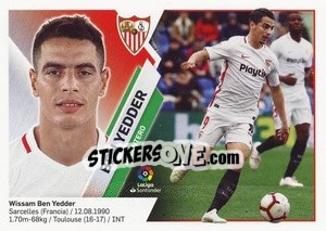 Sticker Ben Yedder (16) - Liga Spagnola 2019-2020 n. 539 - Colecciones ESTE