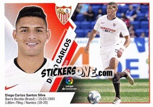 Sticker Diego Carlos (7BIS) - Liga Spagnola 2019-2020 - Colecciones ESTE