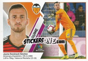 Sticker Jaume (2) - Liga Spagnola 2019-2020 - Colecciones ESTE