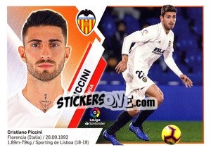 Sticker Piccini (3) - Liga Spagnola 2019-2020 n. 553 - Colecciones ESTE