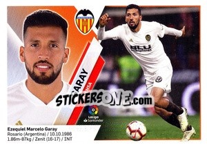 Sticker Garay (5) - Liga Spagnola 2019-2020 n. 555 - Colecciones ESTE