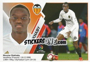 Sticker Diakhaby (6) - Liga Spagnola 2019-2020 n. 556 - Colecciones ESTE