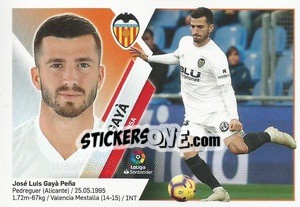 Sticker Gayà (7A) - Liga Spagnola 2019-2020 n. 557 - Colecciones ESTE