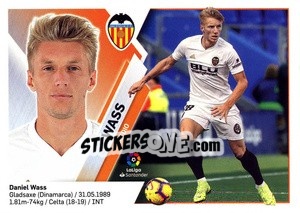 Sticker Wass (10A) - Liga Spagnola 2019-2020 - Colecciones ESTE