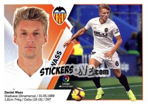 Sticker Wass (10A) - Liga Spagnola 2019-2020 n. 561 - Colecciones ESTE